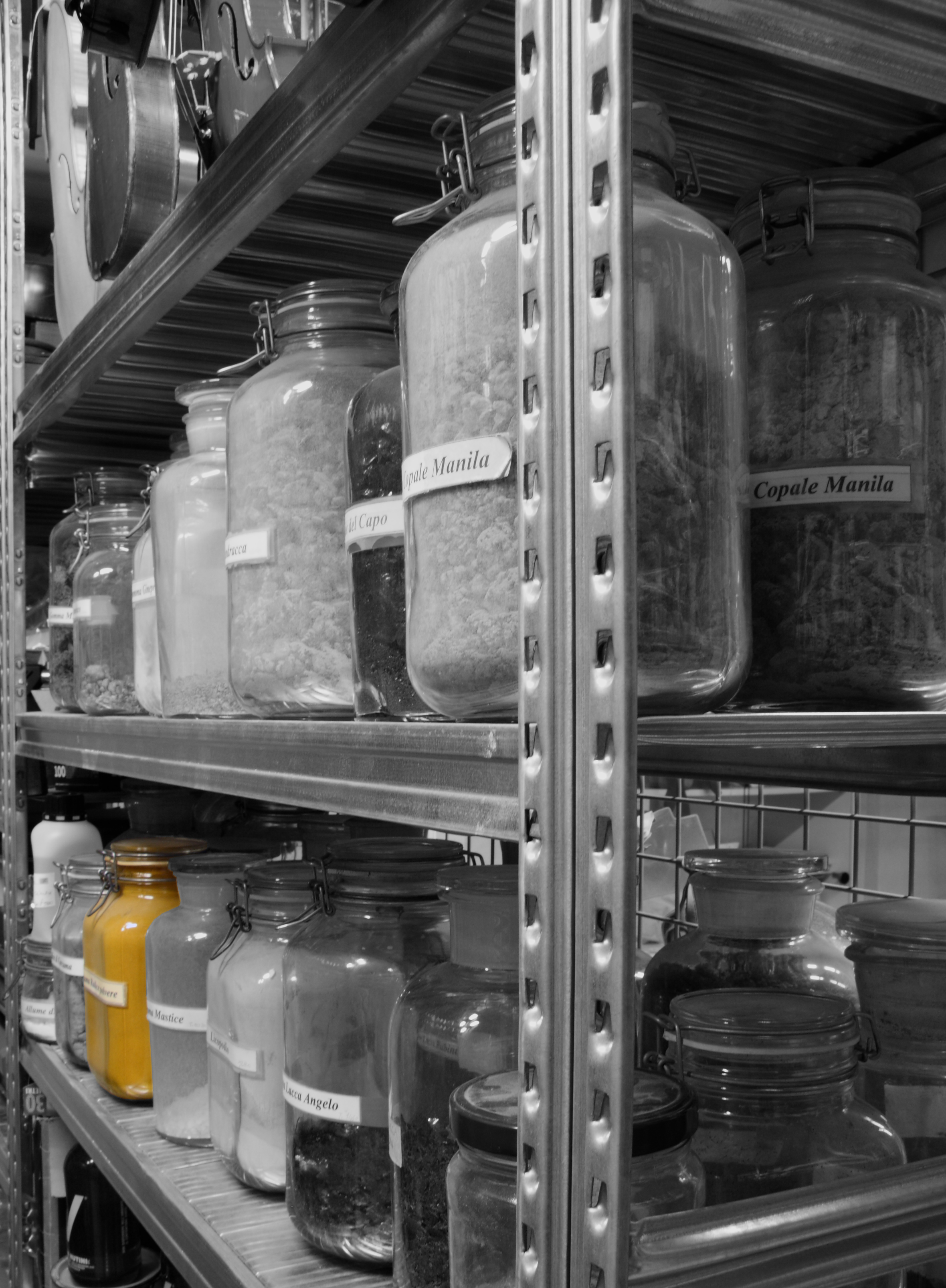 Timber shelves